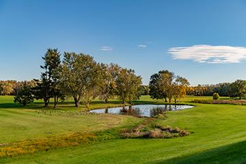A pond on campus. Links to Gifts of Life Insurance A pond on campus. Links to Gifts of Life Insurance